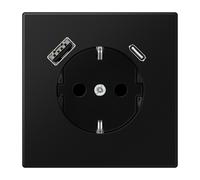 Toma De Pared De La GAMA LS De Jung (Aparamenta WCD) (Enchufe Europeo) - LS1520-15CASWM