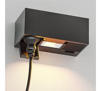 Toma de pared WAST para exterior IP44 2 elementos antracita incl. downlight LED [EEK: E]