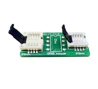 Toma de quemadores IC de 6 x 5 y 8 x 6 para microcontroladores y chip de memoria con enchufe de programación IC de construcción ABS