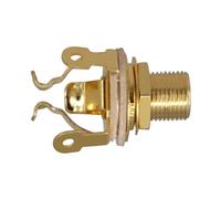 Toma de salida de montaje para reducción de ruido, pieza de guitarra eléctrica, conector de guitarra de 6,35 mm, conector de guitarra