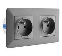 Toma doble 2P+T Titanium - Artezo - Zenitech
