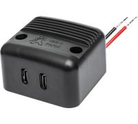 Toma doble usb-c procar con power delivery y carga rápida