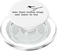 Toma Estas alas rotas y aprende a Volar PopSockets PopGrip para MagSafe