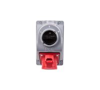 Toma fija con interruptor L-0-P 32A 4P COMBO-POL 960624401W