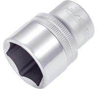 Toma HAZET 900-25 I 12,5 mm de cuadradillo, 25 mm de ancho de llave, con moleteado I Toma con superficie cromada y pulida para manejo manual