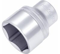 Toma HAZET 900-32I 12,5 mm de cuadradillo, 32 mm de ancho de llave, con moleteado I Toma con superficie cromada y pulida para manejo manual