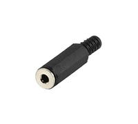 Toma Jack 3.5 hembra volante audio estéreo cable 3,5 conector para soldar F PVC