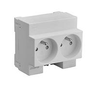 Toma Modular Doble 2P+T 10/16A