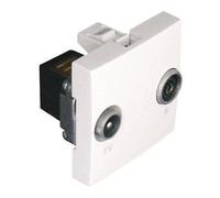 Toma R-tv Intermedia Blanca