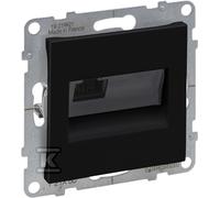 Toma RJ45 Cat 5E UTP NEGRO SUNO 721450