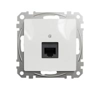 Toma rj45 categoria 6 utp blanco schneider