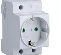 Hager - Base enchufe schuko 10/16a 230v 2 polos+tierra