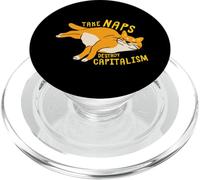 Toma Siestas, destruye el capitalismo - Divertido Gato PopSockets PopGrip para MagSafe