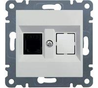 Toma simple, RJ11/RJ12, lumina, blpolar