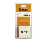 Toma terminal empotrable tv-fm 4-18db + embell.