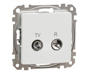 Toma tv/fm new sedna intermedia 10 db blanco schneider
