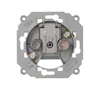 Toma TV+R intermedia, características técnicas avanzadas, ideal para conexiones de televisión y radio en espacios residenciales.