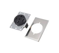 Tomacorriente NEMA14-50 de Industrial para una Carga AúN MáS Segura, Sin Sobrecalentamiento Ni FusióN, ReceptáCulo de 50 Amperios 125/250 V