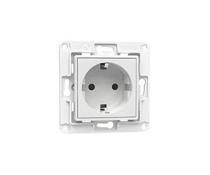 Tomada Schuko Shelly Wall Socket EU Branco