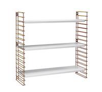 Tomado Estantería Modular Cobre-Blanco,70x21x68