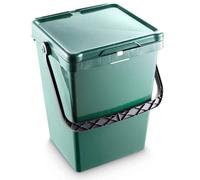 Tomaino Papelera de cocina para reciclaje húmedo, vidrio, papel (verde, 20 l)