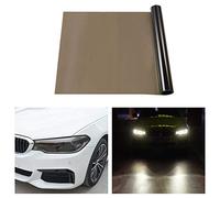 TOMALL 200 x 30 cm Película de vinilo de para faros delanteros de automóviles, tinte de lámpara antiniebla, autoadhesivo, adhesivo deportivo para reequipamiento de automóviles(Negro luz)