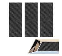 TOMALL 3 pegatinas de vinilo para Chevy 11.8 x 4 pulgadas, emblema de coche, calcomanías de superposición de logotipo, modificación de bricolaje, decoración universal impermeable (fibra de carbono)