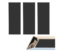 TOMALL 3 piezas de vinilo Bowtie Logo Wrap Pegatinas para Chevy 11.8 "x 4" Emblema de coche Logo Superposición Calcomanías DIY Modificación Impermeable Universal Decoración (Negro Mate)