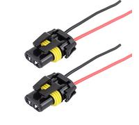 TOMALL 9005 HB3 H10 9006 HB4 Bulb Sockets Adaptador Hembra Conector de arnés de cableado para Faros antiniebla