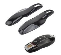 TOMALL Black Style Cubierta de tecla para Cayenne Panamera Macan 911 Key Funda de Repuesto