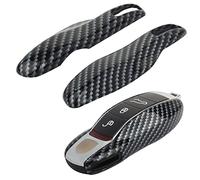 TOMALL Funda de Estilo de Fibra de Carbono, Funda de Repuesto Clave