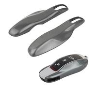 TOMALL Funda de repuesto para llave Cayenne Macan 911 Carrera Quartzite Grey Metallic