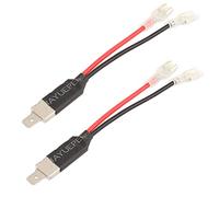 TOMALL H1 LED reemplazo de la linterna macho Plug Single Diode convertidor de cableado de l¨ªneas de conexi¨®n de cables