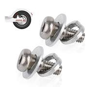 TOMALL Kit de tornillos fijos de acero inoxidable para rueda trasera de scooter, 2 unidades, para scooter eléctrico Xiaomi Mijia M365