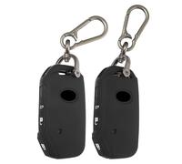 TOMALL Paquete de 2 para llavero de Kia, funda de silicona de 3 botones para Kia Sportage Ceed XCeed Proceed Sorento Tonic NIRO Rio Stinger Seltos Soul K3 K5 K8