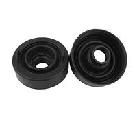 TOMALL Reemplazo LED faro de polvo de 75 mm 2.95 pulgadas sello de goma con agujero de 20 mm (paquete de 2)