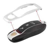 TOMALL Silver Middle Cover para Key Funda de Repuesto Cayenne Panamera Macan 911