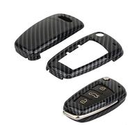 TOMALL Smart Remote Key Compatible Fob Case A3 A4 A6 A8 TT Q7 Fibra de Carbono