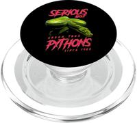 Tomando en Serio Las pitones arbóreas Verdes Desde 1988 PopSockets PopGrip para MagSafe