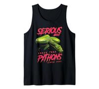 Tomando en Serio Las pitones arbóreas Verdes Desde 1993 Camiseta sin Mangas