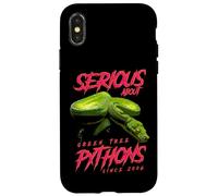 Tomando en Serio Las pitones arbóreas Verdes Desde 2006 Carcasa para iPhone X/XS