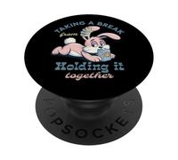 Tomando un descanso de mantenerlo unido PopSockets PopGrip Adhesivo