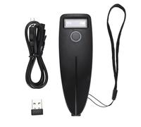 Tomantery 2D 1D Barcode Scanner, Lector de Código de Barras Inalámbrico Portátil con 2.4G Conexión Cableada de USB, Escáner de Código de Barras Inalámbrico de Largo Alcance