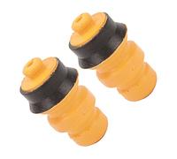 Tomantery 516680 Bloque Amortiguador de Tope que Reduce el Ruido para 207 2008, C3 C-, 2 Piezas de Montaje de Amortiguador de Suspensión del Eje Trasero