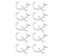 Tomantery Abrazadera de Luz de Escenario Kit de Gancho de Luz de Cabeza Móvil Seguro y Duradero para Espectáculos de Teatro para Evitar Incidentes Aluminio Fundido 10 Piezas