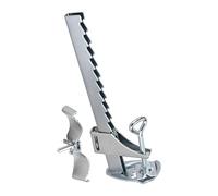 Tomantery Abrazadera de Montaje para Paraguas, Soporte Duradero de Aleación de Aluminio para Sombrilla para Mesa de Balcón, Barandilla de Cubierta, Soporte Fácil de Instalar a Prueba de Herrumbre