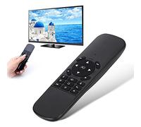 Tomantery Accesorio Multimedia de Control Remoto con Larga Vida útil para - Control Remoto de TV de Repuesto para Computadora de Escritorio/Televisor 1, 1 Receptor USB, Manual de Instrucciones