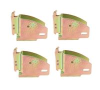 Tomantery Accesorios de Enchufe de Viga de Madera de Pista E de Alta Resistencia para Remolque de Camión, Furgoneta, Remolque de Carga, 4 Soportes de Madera Ajustables para Máxima Operatividad