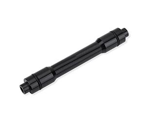 Tomantery Adaptador de Conversión de Buje Delantero de 15 Mm a 9 Mm, | Kit de conversión de buje de aleación, diseño de anillo de goma, instalación sin herramientas, para bicicleta de montaña