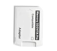 Tomantery Adaptador de Tarjeta de Memoria PSVita 5.0 Plug and Play Eficiente para Jugadores con Adaptador PSVita Gold Immersion para Consolas